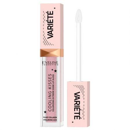 Eveline marka niezdefiniowana Variete Cooling Kisses błyszczyk chłodząco-powiększający 02 Sugar Nude 6,8ml 5903416038023