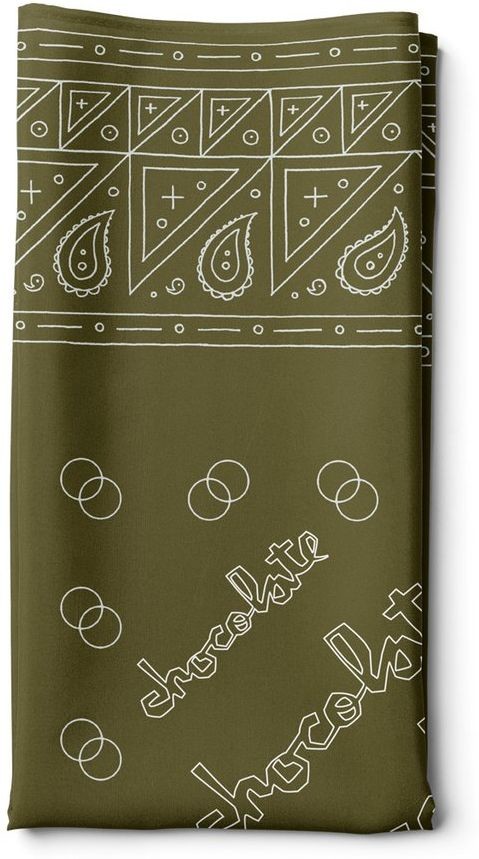 CHOCOLATE szalik CHOCOLATE BANDANA Green