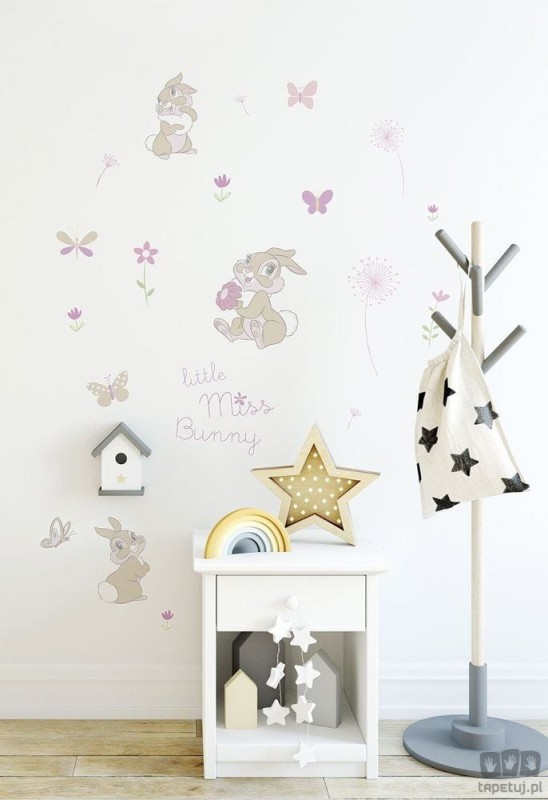 Komar Naklejki ścienne Little Miss Bunny 14096h 14096h