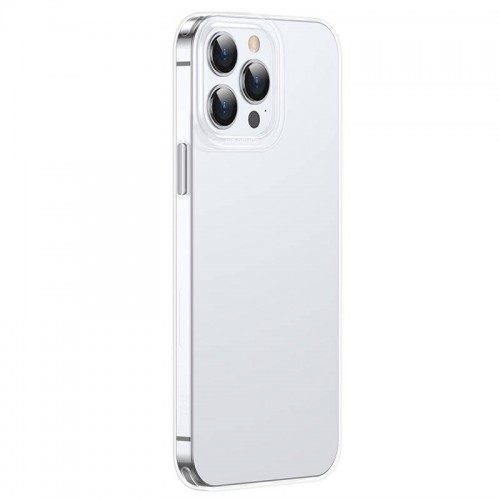 Baseus Przeźroczyste Etui Simple do iPhone 13 Pro Max białe