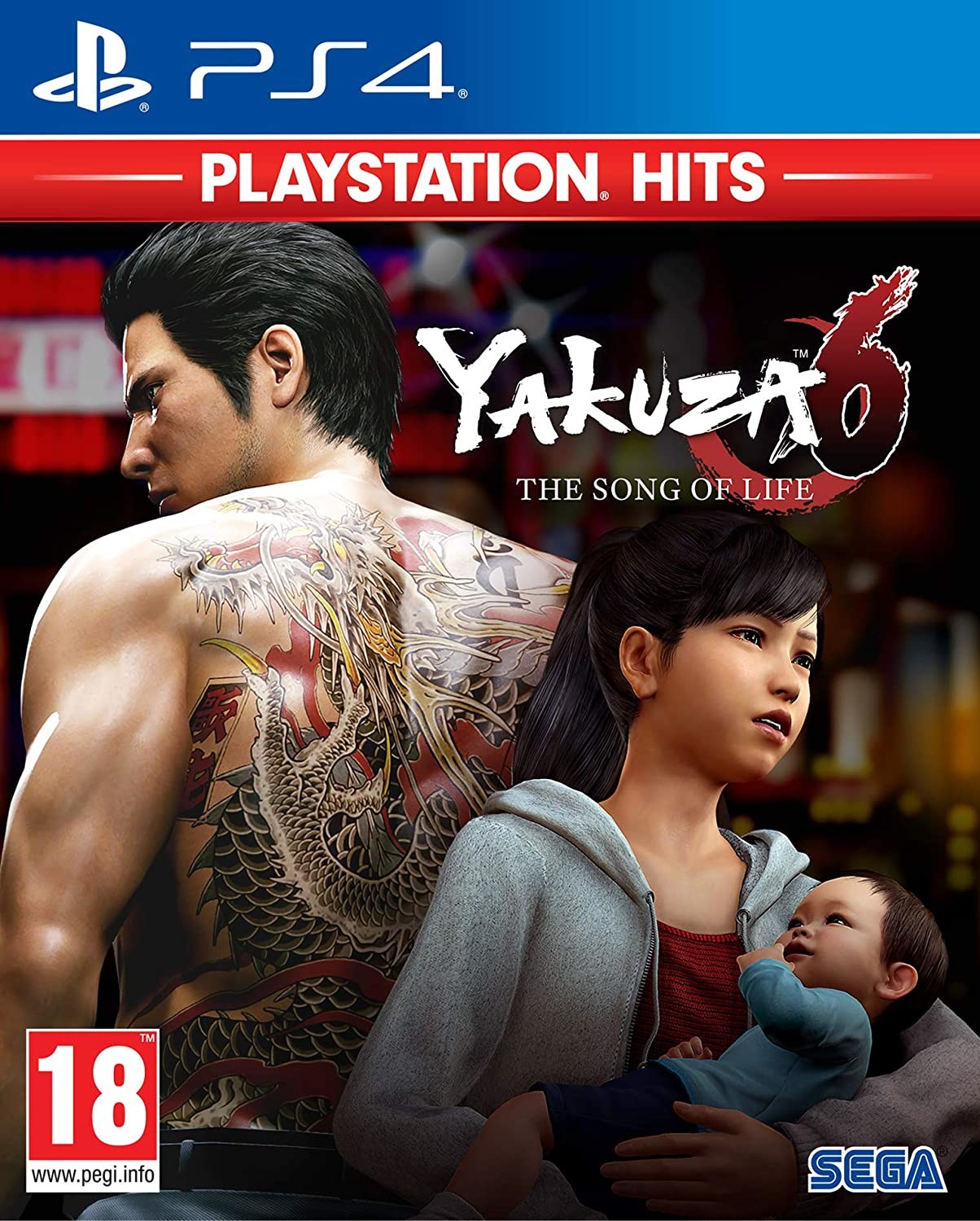 Yakuza 6 The Song of Life PlayStation Hits GRA PS4