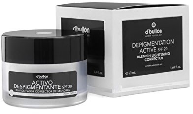 D 'bullón Anti-plam-kremowy z substancja czynna w celu depigmentacja, jako Biały Buchmacher i profesjonalne korrektor, o współczynniku ochrony przeciwsłonecznej SPF 20  50 ML 10622