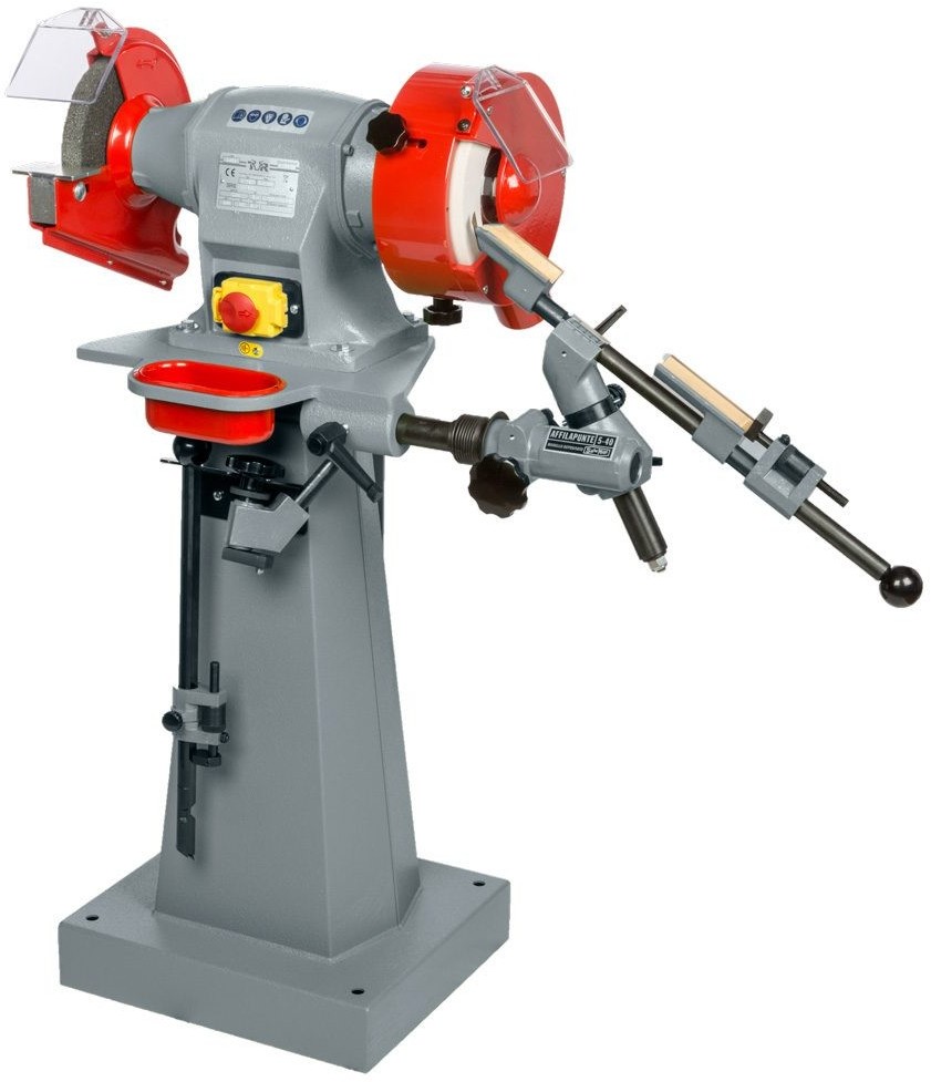 Profesjonalna uniwersalna ostrzałka ostrzarka do wierteł noży frezów z przystawką do ostrzenia wierteł TUR TS2 - AP