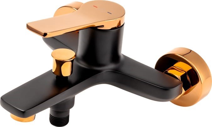 F-DESIGN SEPPIA FD1-SPA-1-25 czarny + różowe złoto miedź