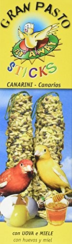 Croci croci Gran pasto Stick kanarienvoegel R, jaja/miód, 5er Pack (5 X 60 ML)