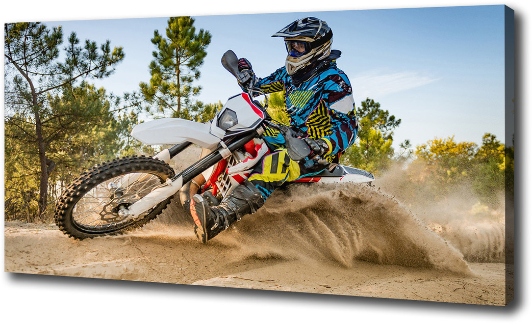 Foto obraz canvas Motocross
