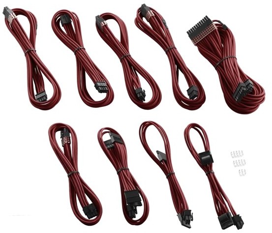 CableMod PRO C-Series Kit AXI,HXI blood ModMesh (CM-PCSI-FKIT-NKBR-R)