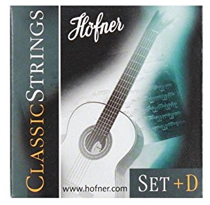 HÖFNER Höfner Classic Square Set + D-Strings Pakowane HCS-SET+D