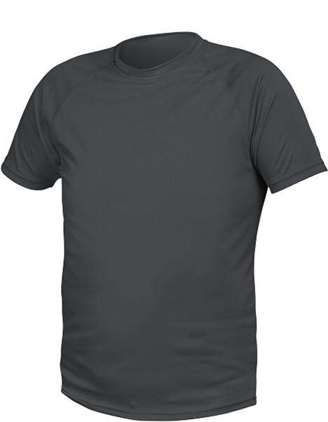 GTV POLAND SPÓŁKA Z OGRANICZONĄ ODPOWIEDZIALNOŚCIĄ SEEVE t-shirt poliestrowy grafitowy L (52)
