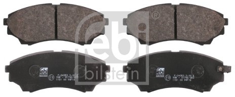 FEBI Zestaw klocków hamulcowych, hamulce tarczowe FEBI 16739