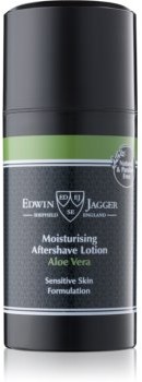 Edwin Jagger Aloe Vera balsam po goleniu dla cery wrażliwej bez parabenów 100 ml