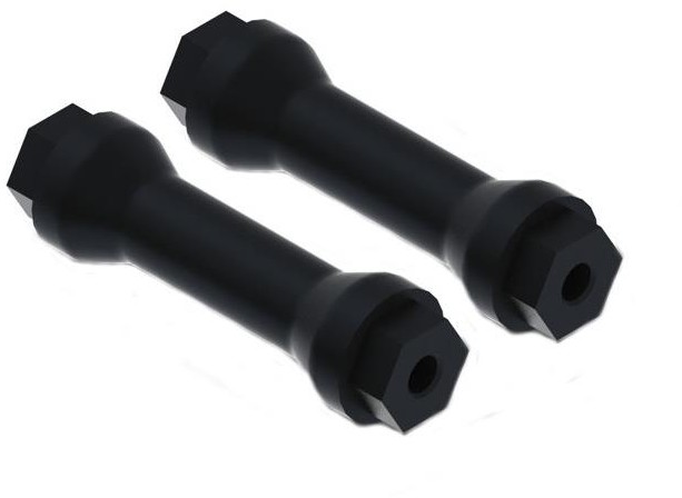 ARRMA Wspornik mocowania spojleru ARRMA aluminium czarny 2 szt AR320218) 10761