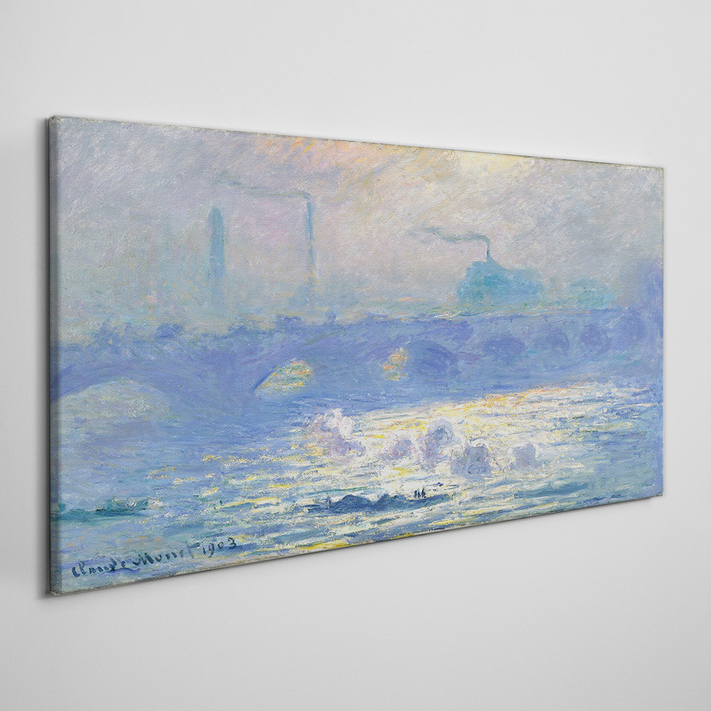 PL Coloray Obraz Canvas Waterloo Bridge Monet 140x70cm