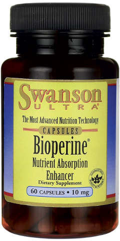 SWANSON Bioperyna 10mg - (60 kap)