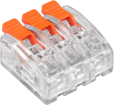 Geberit instalacyjna zaciskowa 3-przewodowa na dowolny przewód 0,2-4mm2 IEC 450V/32A 10 szt. OR-SZ-8005/3/10