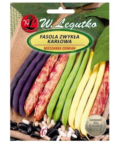 Legutko Fasola szparagowa karłowa MIX ODMIAN 40g Nas000500