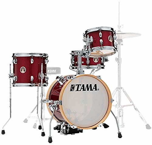 Tama Club-Jam Flyer Ultra Comact Shell Kit 4-częściowy Candy Apple Mist/Chrom Hardware (LJK44S-CPM) LJK44S-CPM