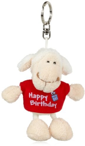 Nici 32322 owca Biały T-Shirt Bean Bag breloczek na klucze Happy Birthday Czerwony 32322