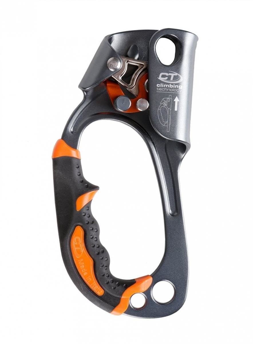 Climbing Technology Przyrząd zaciskowy Quick Up + Lewy - grey