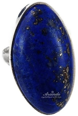 Arande LAPIS LAZULI PRZEPIĘKNY PIERŚCIONEK SREBRO R10-24 4248620882