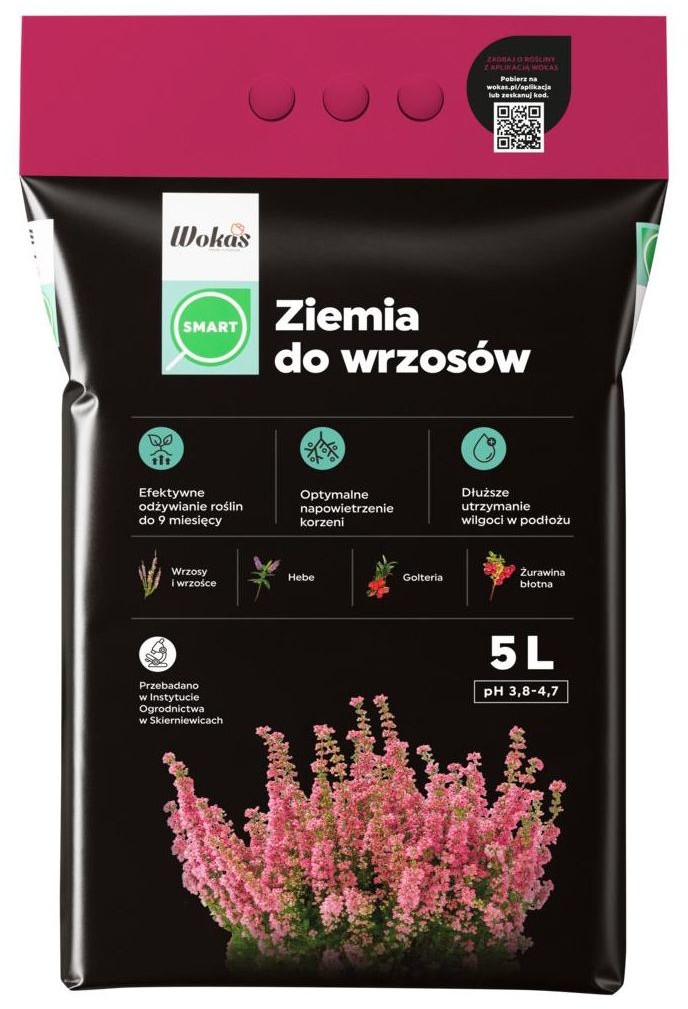 Ziemia do wrzosów Smart 5l Wokas
