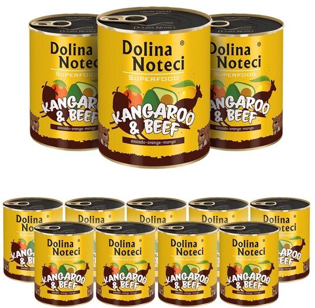 Dolina Noteci Superfood Kangur i Wołowina 800g