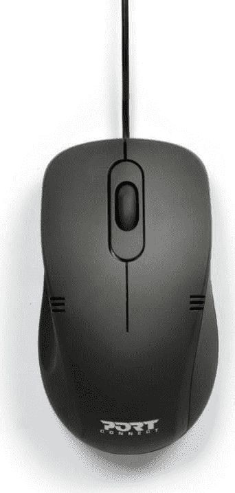 Port Designs PRO Mouse Czarna (900400-P)