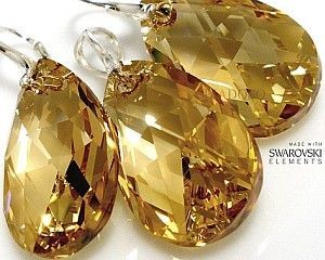Arande PROMOCJA! SWAROVSKI piękny komplet SREBRO 28mm 1888195003