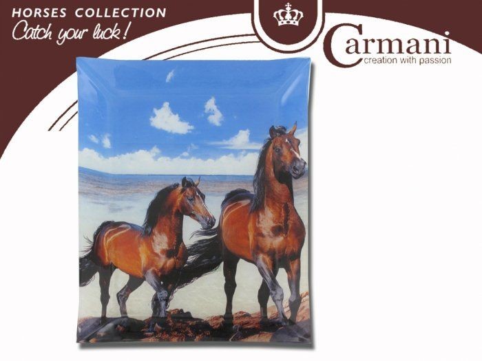 Sagrado Carmani Talerz dekoracyjny 20 x 28cm wzór 2 - 198-6014