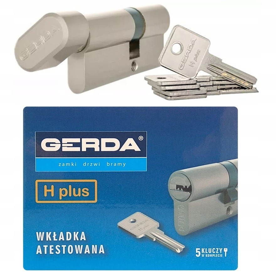 Gerda wkładka H Plus G30/50 nikiel