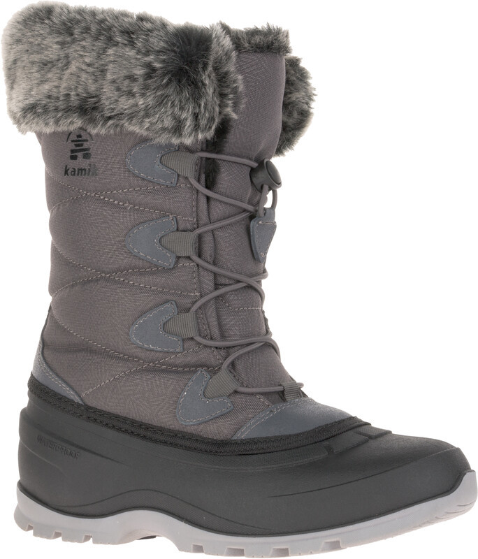 Kamik Kamik Momentum 3 Boots Women, szary EU 36 2021 Kozaki sportowe NK2471-CHA-36