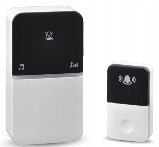 Bezprzewodowy dzwonek bezbateryjny IP44 16 melodii