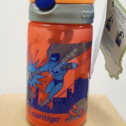 Contigo Thermal Kubek dziecięcy Kids GIZMO FLIP 420 ml - Tangerine 1000-0745 C2