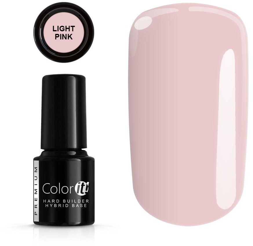 Silcare Color It Premium Hard Builder Hybrid Base baza pod lakier hybrydowy Light Pink 6g