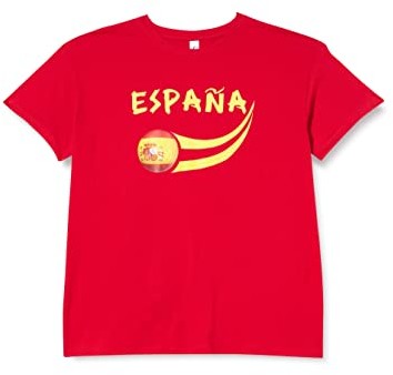 Supportershop Supportershop Dzieci Hiszpania Fan T-Shirt czerwony 6 lat 5060360365763