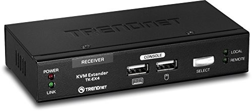 TRENDnet TK-EX4 KVM Extender komplet czarny TK-EX4