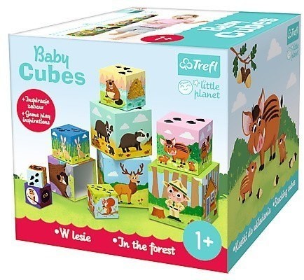 Trefl Baby cubes - W lesie - Little Planet DSR_60664