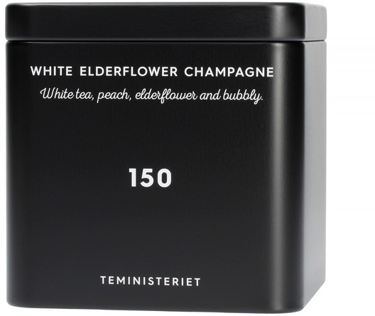 Teministeriet Teministeriet 150 White Elderflower Champagne Herbata Sypana 50g TM-TIN-150