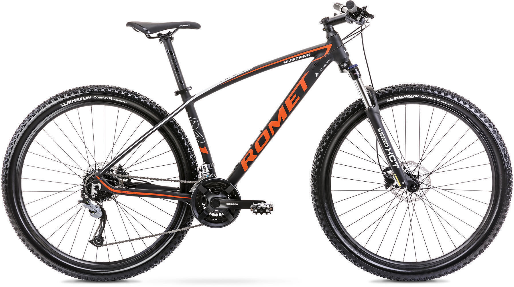 Romet Rower Górski Mtb Mustang M1 Czarny unisex