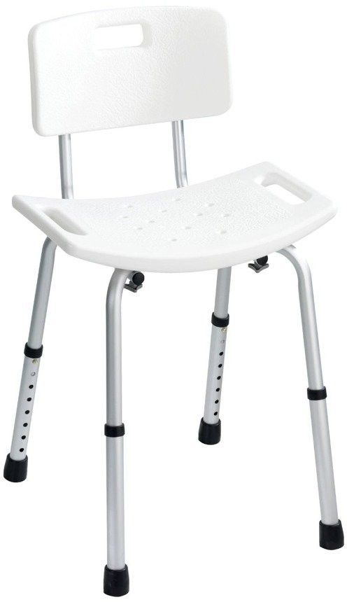 Wenko Krzesło pod prysznic Secura, 34-52 cm