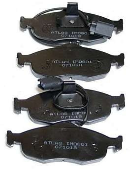 ATLAS metallic Klocki przednie IMD801