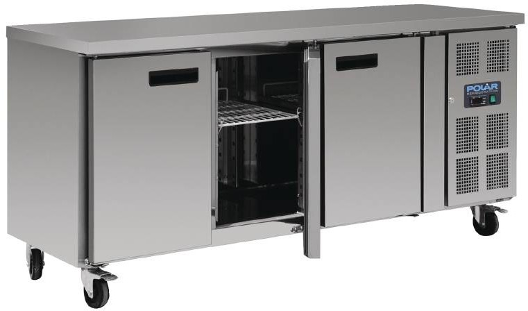 Polar Refrigeration Stół chłodniczy 3-drzwiowy | 339L | -2°C do +8°C | 1795x600x(H)860mm G378