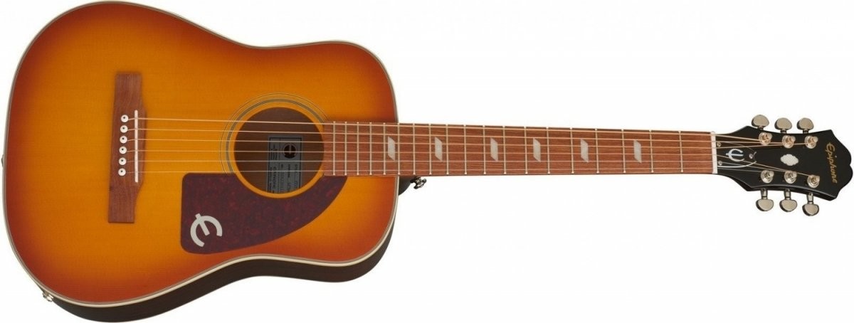Epiphone Lil Tex Travel gitara elektro akustyczna Faded Cherry Sunburst