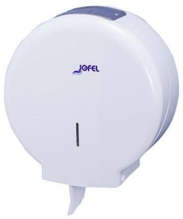 Jofel ae51050 Azur uchwyt na papier toaletowy z popielniczka, 300 m, średniej wielkości, biały AE51050