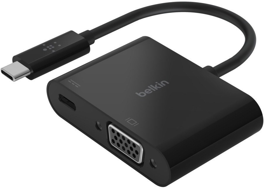 Belkin Adapter USB-C to VGA+ 60W AVC001btBK