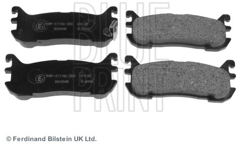 BLUE PRINT Zestaw klocków hamulcowych, hamulce tarczowe ADM54254