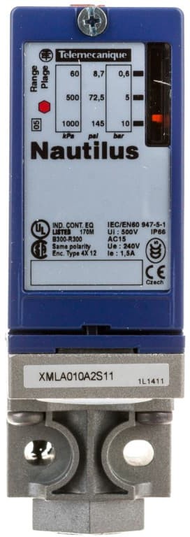 Schneider Electric Wyłącznik ciśnieniowy 10bar 1/4 cala 1Z 1R XMLA010A2S11