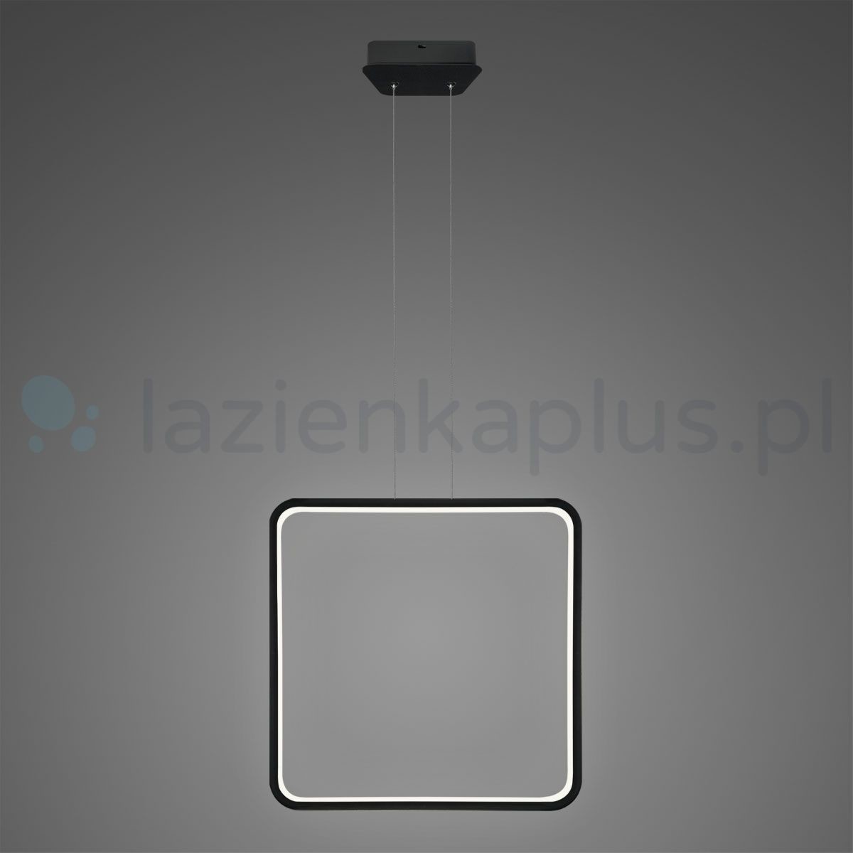 Altavola Design Ledowe Kwadraty lampa wisząca czarny LA079X60in3kblack