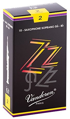 Vandoren SR402 ZZ trzcinki sopranowe saksofonu (siła 2) (opakowanie 10) SR402