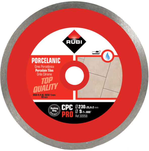 RUBI Cpc 230mm Pro Tarcza Do Płytek Ceramicznych